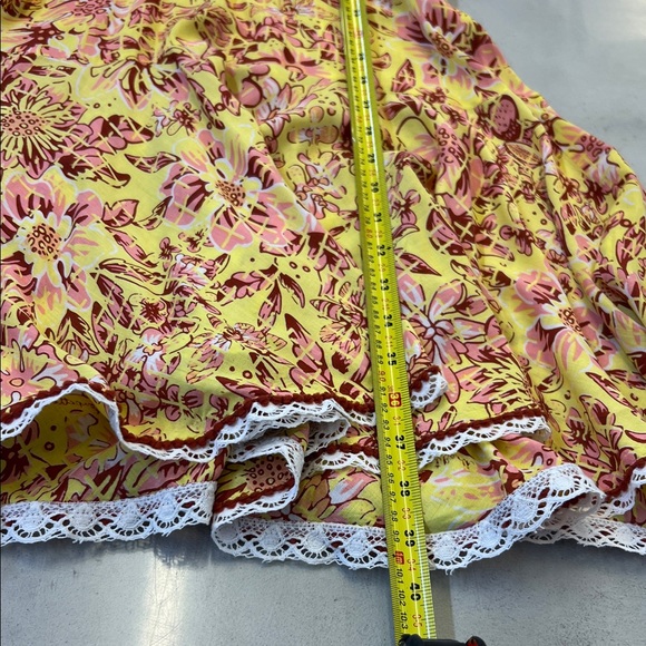 Poupette St. Barth Yellow Floral Backless Dress - Picture 5 of 5